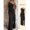 Black, variant on Womens Black One Shoulder Long Dress, Asymmetric Ruffle Hem With High Slit
