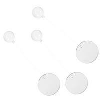 3 Pcs Aquarium Mirror Cartoon Decoration Fish Tank Decorations