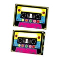 thumbnail image 4 of 2 cajas de recuerdos de fiesta de los años 80, cajas de golosinas para fiestas, Navidad, Halloween, estilo hip hop nostálgico, caja de regalo Gable, 4 of 9