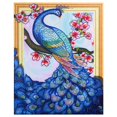 thumbnail image 1 of 5D Diy Pavo Real Mariposa Diamante Pintura Animal Búho Cisne Gato Resina Cristal Bordado Imagen Decorativa para el hogar Punto de cruz Yuarrent JJ16154-01, 1 of 6