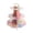Pink, variant on Honmine 3-Tier Cardboard Cupcake Stand 5 Styles, Dessert Tower for Birthday Baby Shower Party Decor, Disposable Pastry Display for Snacks
