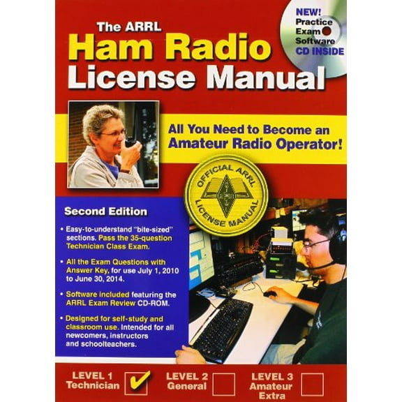 Pre-Owned The ARRL Ham Radio License Manual Paperback