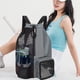 thumbnail image 5 of Mochila de malla con cordón ajustable | Bolsa impermeable para ropa de baño, gimnasio y playa | Bolsa deportiva de gran capacidad para hombres y mujeres, 5 of 6