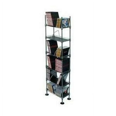 6-Tier Multi-Media CD Shelving