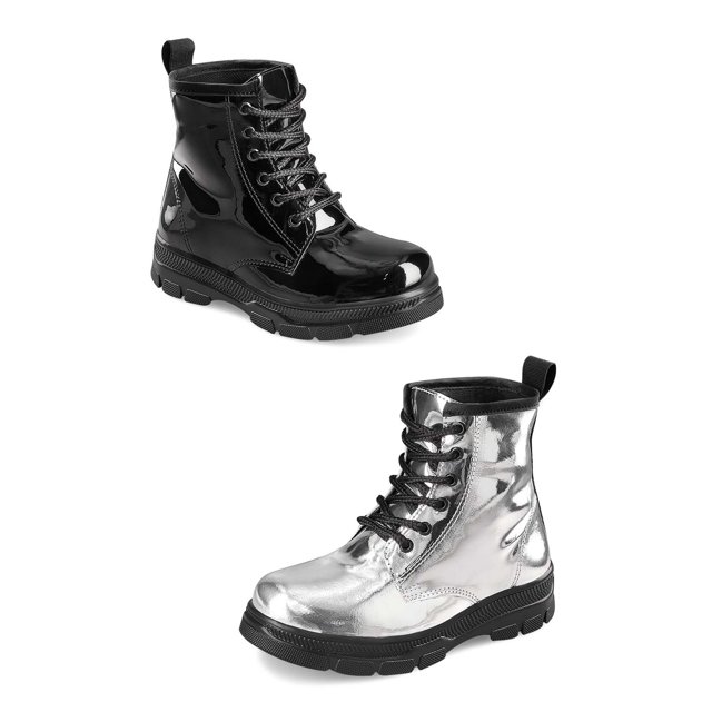 Combo 2X1 Bota Multicolor Ajuste Con Agujetas Mundo Terra 030443