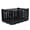 1 Pack, variant on Wisykoke 1/2/5/10 Pack Plastic Storage Crates 52L Large Stackable Storage Bins with 130 lbs Capacity, Space Saving Organizer for Home Office School Camping, Black