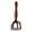 Brown1, variant on Wooden Ground Beef Masher, Heavy Duty Meat Chopper for Ground Beef, Natural Wood Hamburger Masher, Non-Scratch Meat Grinder for Nonstick Cookware, Kitchen Tool for Beef, Sausage, 1 Pcs, 11.0x3.14"
