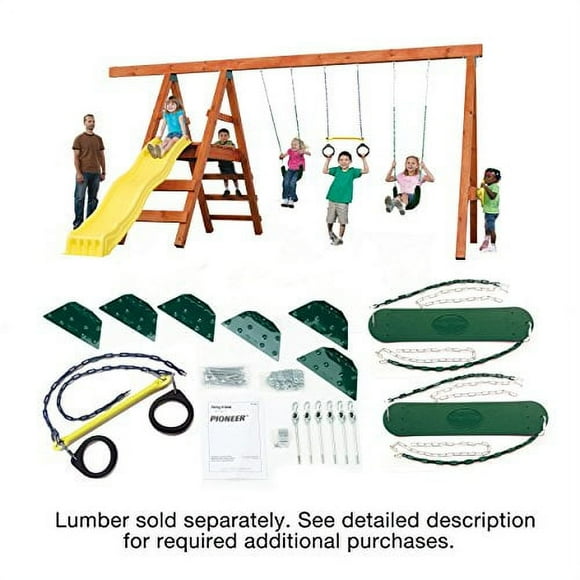 Swing-N-Slide Pioneer Custom DIY Play Set Hardware Kit
