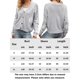 thumbnail image 2 of Cárdigan Cárdigan de punto con botones para mujer, cárdigans de ganchillo con margaritas, cárdigans cortos informales simples de manga larga de Color sólido a la moda Ygjytge Gris T L para Mujer, 2 of 6