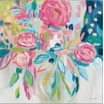 thumbnail image 2 of Summer Pink Floral, Botanical Stretched Canvas Wall Art by Farida Zaman Sold by Art.Com, 2 of 5