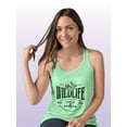 thumbnail image 2 of Wildlife Field And Stream Racerback Tank Women -Image by Shutterstock, Female XX-Large, 2 of 4