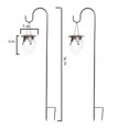 thumbnail image 6 of Set of 2 Hanging Cone Shaped Solar Lights with Shepherd's hook, 6 of 9