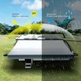 thumbnail image 3 of Dulepax RV Awning Fabric Replacement-15'(14'2" Fabric) Heavy Duty 16 oz Waterproof Vinyl Fabric Universal Camper Awning for All Trailer Awning Brands,Gradient Gray, 3 of 7