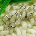 thumbnail image 2 of K-KED 300 Pcs Tibetan Silver Butterfly Charms 19X17MM S1692 DIY Delicate Jewelry Making, 2 of 3