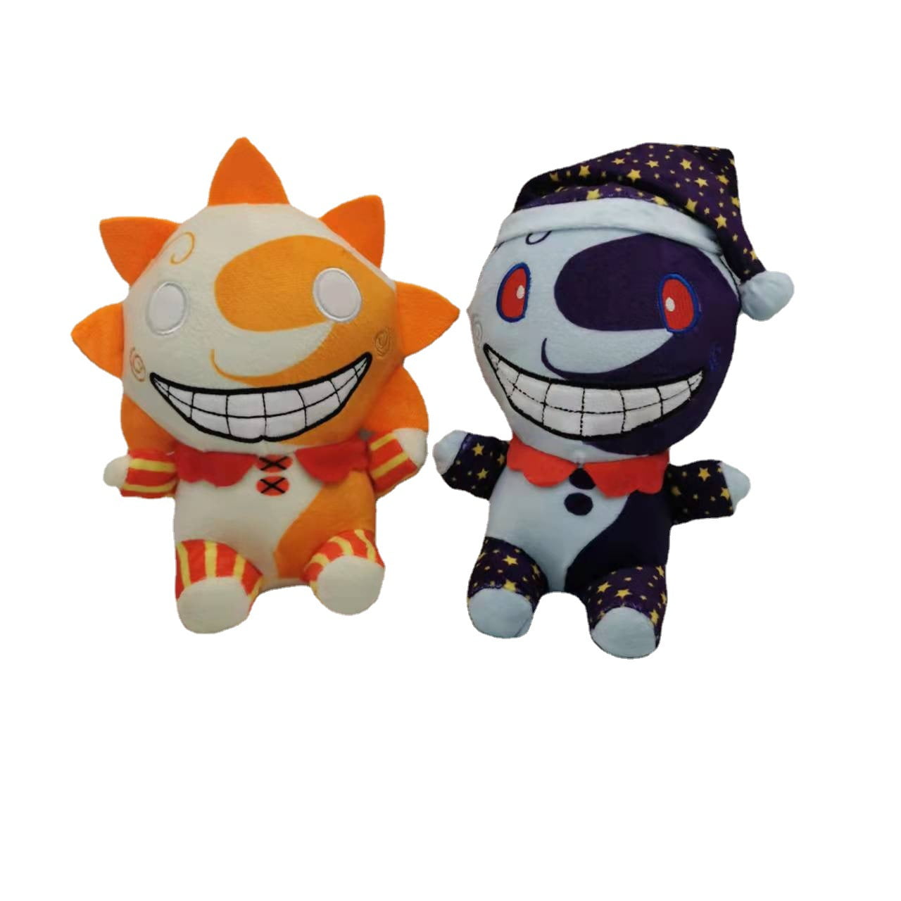 YORTOOB FNAF Sundrop Plush Figure Toy, Sundrop and Moondrop FNAF Security Breach plushies