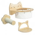 thumbnail image 2 of Estante de escalada para gatos jinwen 3x muebles de pared con poste de sisal, 2 of 8