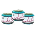 thumbnail image 1 of Lion Marque Yarn Mandala Multicolor Light DK Acrylique 3 Pack Fil, 1 of 9