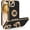 Black/Gold, variant on Compatible with iPhone 15 Case, Phone Case iPhone 15, Slim Fit Ring Holder Shockproof Kickstand Magnetic Car Mount Supported Non-Slip Protective Women Girls Men Boys Cover, White