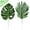 36 Pcs 2 Kinds, variant on Coolmade Tropical Plant Palm Leaves Artificial Palm Leaves (90 Pcs 6 Kinds)