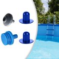 TUMALL Pool Water Jet Connector Nozzle and Hole Plug Strainer for