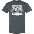 thumbnail image 3 of Inktastic Autism Awareness Autism Mom with Puzzle Ribbons T-Shirt, 3 of 5