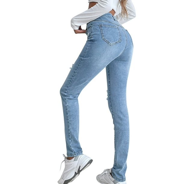 Low Loose Women's Jeans - Medium Wash