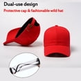 thumbnail image 1 of 2 In 1 Removable Anti-spitting Splash Protective Hat Anti Sunlight Windproof Dust-proof Mask Face Cover Cap Unisex, 1 of 3