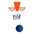 thumbnail image 3 of Baloncesto silencioso con aro, pelota de juguete para niños, suministros para fiestas para diversas actividades en interiores, pelota hinchable, pelot, 3 of 8