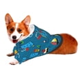 thumbnail image 2 of Bingfone Transportations With Buildings Dog Clothes Hoodie, Pet Winter Coat,Puppy Sweatshirts For Small Dogs Boy Girl,Suitable For All Breeds-Small, 2 of 9