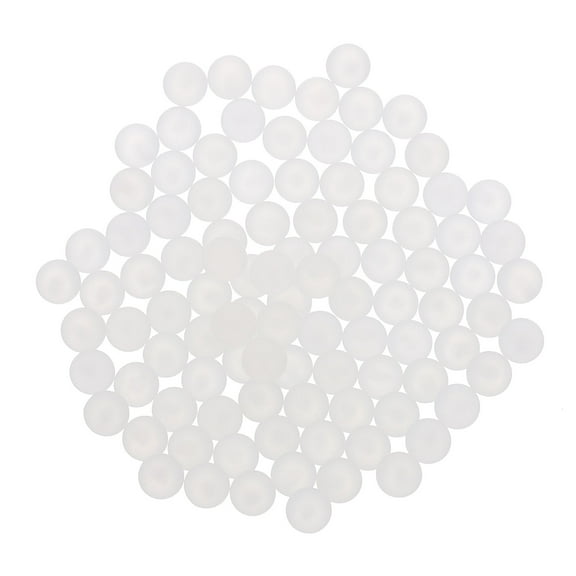 200 Packs PP Plastic Bearing Balls 4.5mm Solid Plastic Balls, White