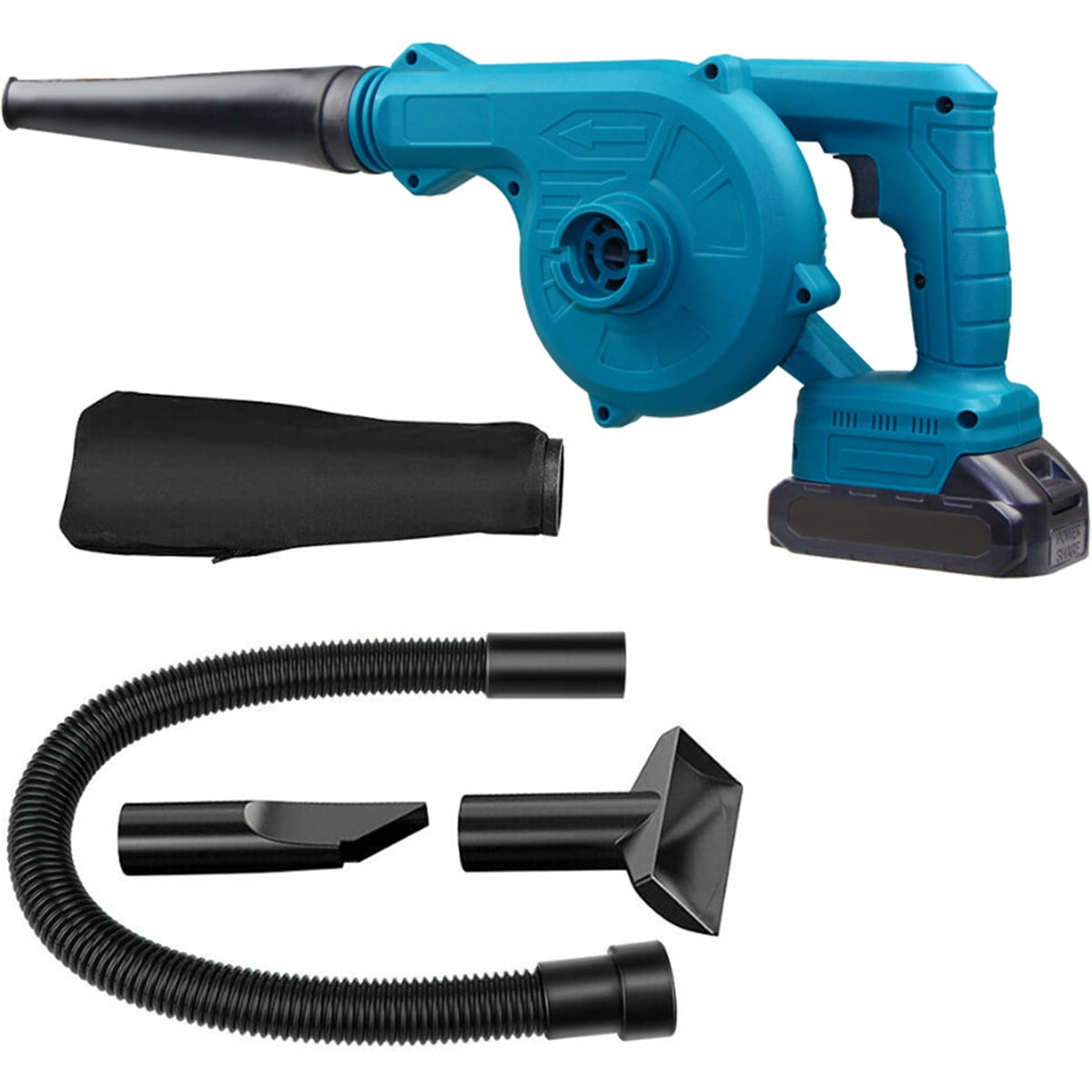 Willkey Cordless Leaf Blower 21V Electric Handheld Leaf Blower Compatible with Makita 18V Battery Lightweight Small Powerful Air Blower for Lawn Care Debris Yard Cleaning Snow Blowing in Ethiopia at E...