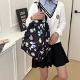 thumbnail image 4 of MesaSe Women Large Capacity Fashionalbe Simple Commuter Handbag Korean BackPack(White), 4 of 8