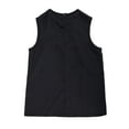 thumbnail image 6 of SAYFUT Plus Size Chiffon Tops Blouse for Women  Sleeveless Loose Fit Tank Top Black S-3XL, 6 of 7