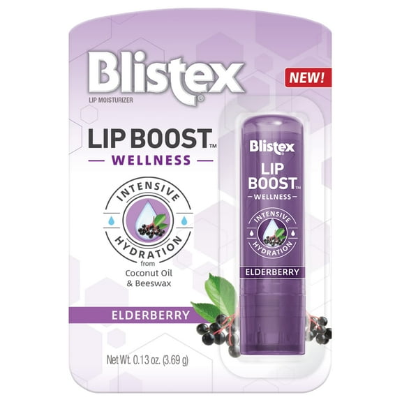 Blistex Lip Balm Boost Immunity with Coconut Oil, Vitamin C, & Beeswax, 0.13 oz.