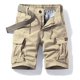 thumbnail image 1 of Pantalones Cortos Cargo 95% Algodón Bolsillos Sueltos Hombre, 1 of 3