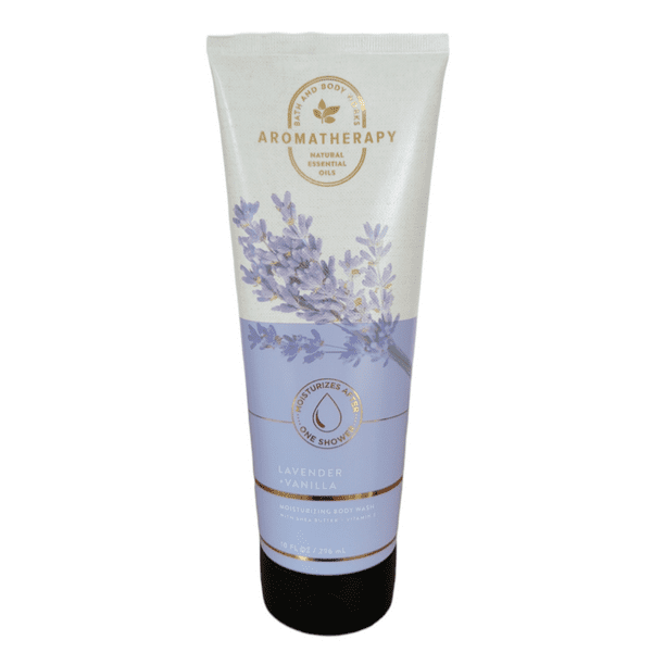 Bath & Body Works AROMATHERAPY “Lavender + Vanilla” BODY WASH 10oz