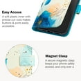 thumbnail image 3 of ELEHOLD Case for Google Pixel 8A, Classic Elegant Premium PU Flip Wallet Case with Credit Card Slot & Magnetic Closure,O, 3 of 10