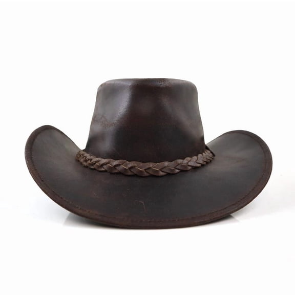 StellMan Classic Outback Leather Hat – Rugged Elegance for Every Journey