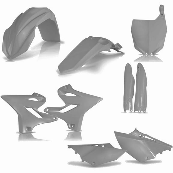 Acerbis 2402960011 Full Plastic Kit - Gray