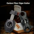 thumbnail image 7 of Classic Accessories Smoking Scissors Kinfe Cuban Pocket Shipping Fiber Free Guillotine Luxury Cigar Cutter Carbon (Style 1), 7 of 7