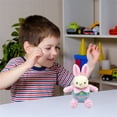 thumbnail image 3 of Realistic Easter Bunny Plush Toy, Soft Floppy Rabbit Stuffed Animal, Lifelike Lop Ear Rabbit Doll for Spring Party Decor, Cozy Companion for Toddlers, Easter Basket Filler, 3 of 7