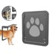 thumbnail image 1 of Puerta con mosquitera para perros, puerta interior de 26*20,5 cm, puerta con mosquitera para mascotas con cerradura, estampado de pata de perro, puerta con mosquitera antimordida p, 1 of 4
