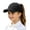 Black, variant on MEICHEN Kids Ponytail Baseball Cap Fashion Mesh Sun Hat Adjustable Sports Visor Hat Girls Outdoor Essentials Clothing Accessories