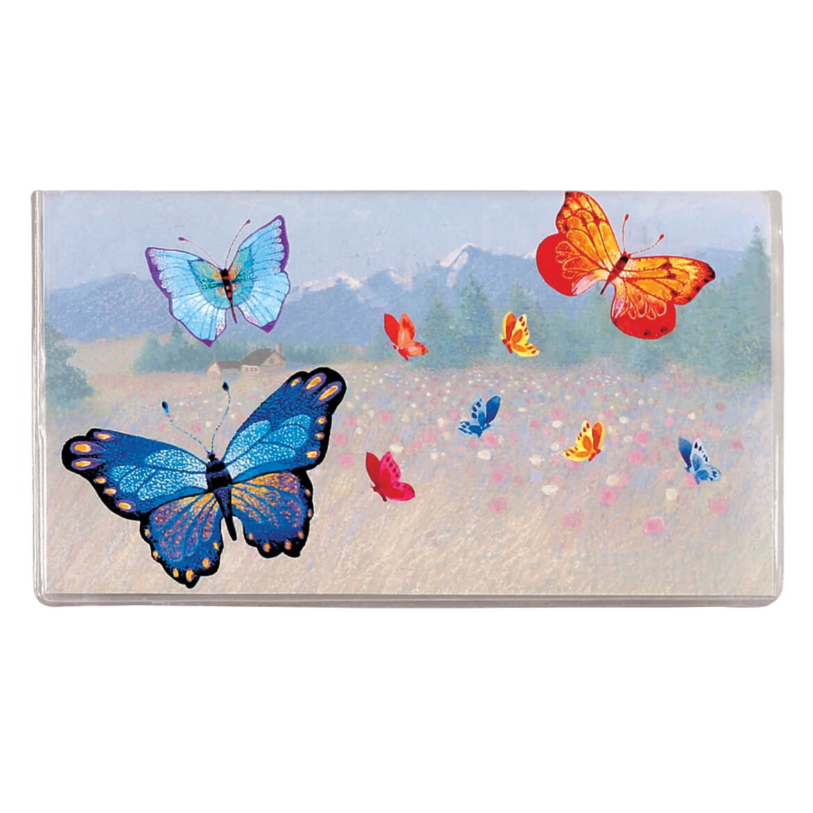 Butterflies 2 Year Planner - Pocket Sized Calendar Ideal for Purses, Briefcases, or Backpacks ? 6 ? inches x 3 5/8 inches