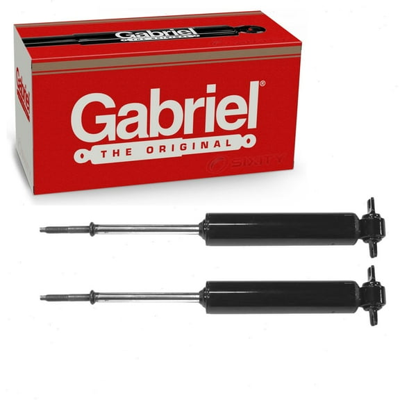 2 pc Gabriel Front ProGuard Shock Absorbers compatible with Chevrolet El Camino 1968-1987