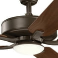 thumbnail image 4 of Ceiling Fan With Light Kit With Transitional Inspirations 12.5 Inches Tall By 52 Inches Wide-Satin Natural Bronze Finish Kichler Lighting 330019Snb, 4 of 7