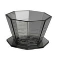 thumbnail image 2 of Rongfmy Coffee Filter Cup Coffee Dripper Coffee Cone Strainer Portable Hands Brew Funnel Black, 2 of 9