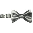 thumbnail image 3 of 6pc Baby Toddler Boy Teen Formal Party Suit w/ Satin Bow tie Medium Gray Sm-20, 3 of 4
