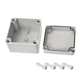 thumbnail image 4 of Unique Bargains 100mm x 100mm x 75mm Gray Waterproof Junction Box DIY Case Enclosure, 4 of 4