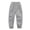 Gray, variant on QQAMB Girls Pants Thin Windproof Lightweight Elastic Waist Solid Color Outdoors Kids Trousers,12 Years